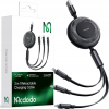 Mcdodo 3-in-1 USB-C to USB-C / Lightning / Micro USB cable, Mcdodo CA-3730, 1.2m (black) (CA-3730)