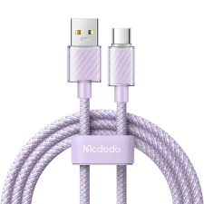 Mcdodo CA-3655 USB-A apa - USB-C apa 2.0 Adat és töltő kábel - Lila (2m) (CA-3655) kábel és adapter