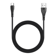 Mcdodo CA-7461 USB-A apa - USB-C apa 3.0 Adat és töltő kábel - Fekete (1.2m) kábel és adapter