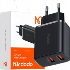 Mcdodo CH-5070 USB-A*2 mains charger, 12W (black) ( ) mobiltelefon kellék