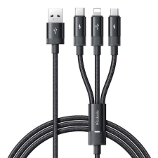Mcdodo kábel Woodpecker USB - Lightning 1,2 m fekete, automatikus kikapcsolás CA-5790 kábel és adapter