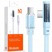 Mcdodo Nagy Sebességű Usb-C Pd 65W 1.8M Szög Kábel Kék kábel és adapter