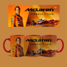  McLaren - Oscar Piastri bögre (Piros) bögrék, csészék