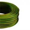  MCU 10mm2 rézvezeték tömör zöld/sárga H07V-U