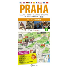 MCU Prága / város térképe 1:10 000 térkép