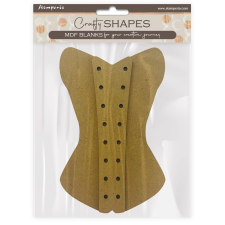  MDF figurák: Old Lace corset dekorációs kellék