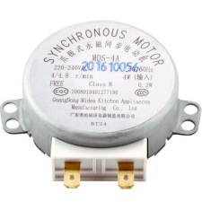 MDS4-A tányérforgatómotor 4WATT, 4/4,8 R/MIN kisháztartási gépek kiegészítői