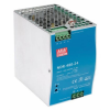 MEAN WELL ENTERPRISES CO., LTD. Kapcsolóüzemű tápegység, DIN sínre Vin: 90-264 VAC/120-370 VDC, Vout: 24 VDC (0-20A), P: 480 W Mean Well NDR-480-24