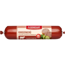Meatlove színhúsos párolt húsrolád - Marhamenü zöldpacallal (4 x 400 g) 1.6kg kutyaeledel