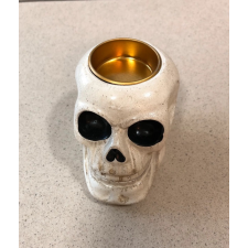  Mécsestartó, koponya ajándéktárgy