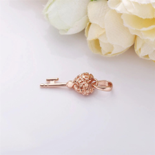 Medál, Regal Key modell, 925 ezüstből, rose gold színben medál