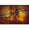  MÉDIA arta102 Afrika​​​​​​​ vászonfestmény, retro, vintage, 105 x 70 cm​​​​​​​