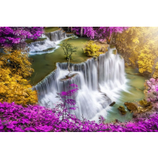  MÉDIA Cascada45 vászonkép, 105 x 70 cm grafika, keretezett kép