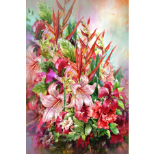  MÉDIA Flori46 Tapéta, 135 x 225 cm tapéta, díszléc és más dekoráció