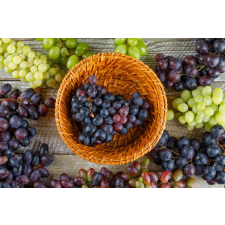  Média Food 24 öntapadós tapéta, szőlő mintás, 220 x 135 cm tapéta, díszléc és más dekoráció