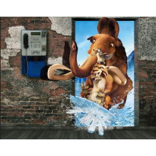  Media Nyomtatott tapéta, menekülés a jégkorszakból, 135 x 225 cm tapéta, díszléc és más dekoráció