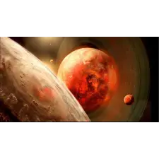  MÉDIA öntapadó és mosható fali fotótapéta, Univerzum mozgásban, 220 x 135 cm tapéta, díszléc és más dekoráció