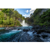  MÉDIA Öntapadó és mosható fotótapéta, 270 x 200 cm, Vízesés a hegyekben