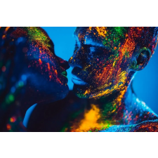  MÉDIA Portré6 vászonkép, 105 x 70 cm grafika, keretezett kép