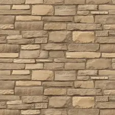  Média tapéta, krém téglalap alakú téglalap alakú kőfal, 270 x 200 cm tapéta, díszléc és más dekoráció