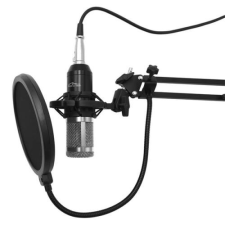 Media-Tech Mikrofon Stúdió és Streaming, ezüst mikrofon