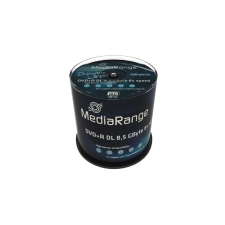 MediaRange DVD+R 8.5GB 100pcs 8x Double Layer (MR470) írható és újraírható média