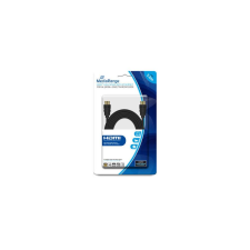 MediaRange HDMI-Kabel High Speed Ethernet 18 Gbit/s 5m schwa (MRCS158) kábel és adapter