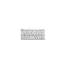 MediaRange Tastatur USB 2.0 Kompakt Flach 78 Tasten weiß (MROS113) billentyűzet