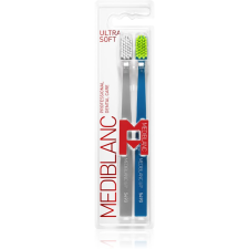 Mediblanc 5490 Ultra Soft fogkefék ultra gyenge Grey, Blue 2 db fogkefe