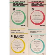 Medicina Könyvkiadó A biológia aktuális problémái 4-7. (4 kötet) - Dr. Csaba György (szerk.) antikvárium - használt könyv