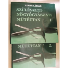 Medicina Könyvkiadó Szülészeti-nőgyógyászati műtéttan 1-2. antikvárium - használt könyv