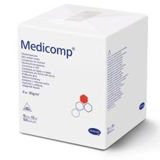  Medicomp flísz sebfedő, 4 rétegű, NEM STERIL, 10x10cm 100db gyógyászati segédeszköz