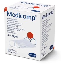  Medicomp flísz sebfedő STERIL, 4 rétegű, 5x5cm 2db/cs gyógyászati segédeszköz