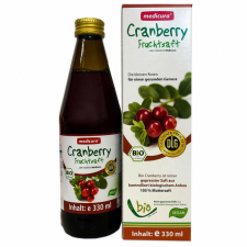 MEDICURA TŐZEGÁFONYALÉ 100% BIO 330ML vitamin és táplálékkiegészítő