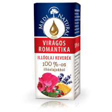 Medinatural virágos romantika 100% illóolaj keverék 10 ml illóolaj