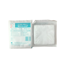  MEDUSHA STERIL VÁGOTT MULL-LAP 10X10CM 1X gyógyászati segédeszköz