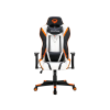 Meetion MT-CHR15 Gamer szék - Fehér/Fekete/Narancssárga