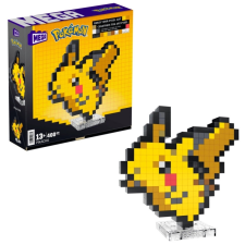 Mega Bloks pokémon pikachu pixelart barkácsolás, építés
