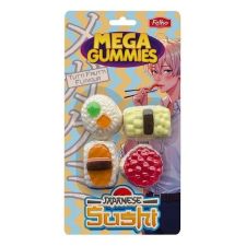  Mega Gummies Sushi formájú tutti frutti ízű gumicukor 120g csokoládé és édesség