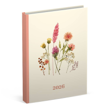 Mega-Papír 2004 Kft. Mega-Papír Mini Határidőnapló 2026 Flowers Krém határidőnapló