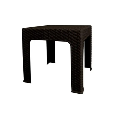MEGA PLAST Kerti asztal BISTRO, wenge 48cm kerti bútor