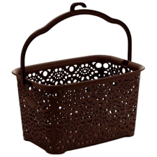 MEGA PLAST MONAKO csipesztartó kosár, 13×23,5×15,5 cm, wenge bútor