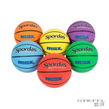 Megaform Spordas Max 7-es méretű színes kosárlabda készlet (6 db-os) kosárlabda felszerelés