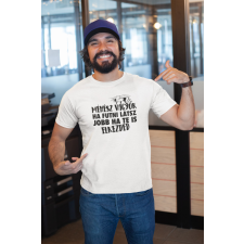  Méhész vagyok fehér póló egyedi ajándék