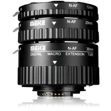 Meike Nikon DSLR makro közgyűrű - Nikon MK-N-AF1-B makro közgyűrűsor adapter konverter, közgyűrű