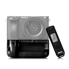 Meike Sony A6500 markolat MK-6500 PRO portrémarkolat + 2.4Ghz kapcsoló markolat