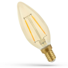 Meleg fényű LED izzó E-27 230V 2W Edison 14077 izzó