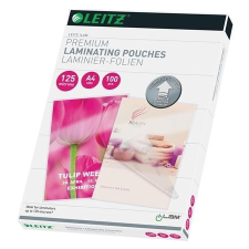 Meleglamináló fólia, 125 mikron, A4, fényes, UDT technológiával, LEITZ "iLam" lamináló gép