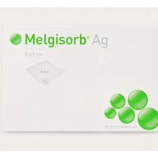  Melgisorb AG 5x5 cm ezüstaligát kötszer gyógyászati segédeszköz