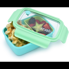 Melii Bento Box snack doboz, kék (790693218508) uzsonnás doboz